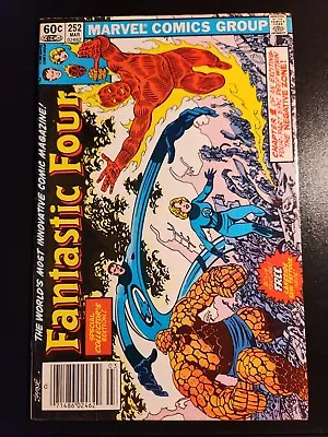 Buy 1983 Marvel Comics Fantastic Four #252 NO TATTOOZ :-( Comic Book • 3.15£