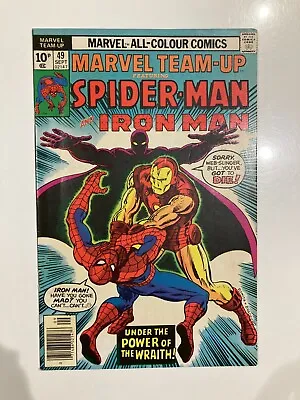 Buy Marvel Team-Up 49 1976 Very Good Condition Spider-Man & Iron Man • 4.50£