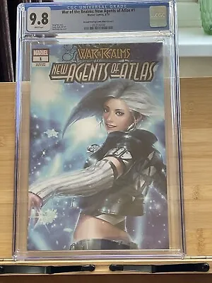 Buy War Of The Realms: New Agents Of Atlas 1 CGC 9.8 JEEHYUNG LEE Cover • 60£