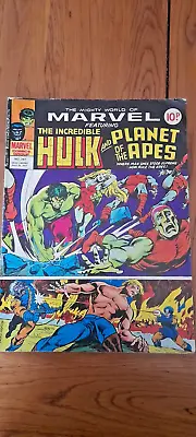 Buy Mighty World Of Marvel Hulk. Planet Of The Apes #243 1977 Fn • 4.99£
