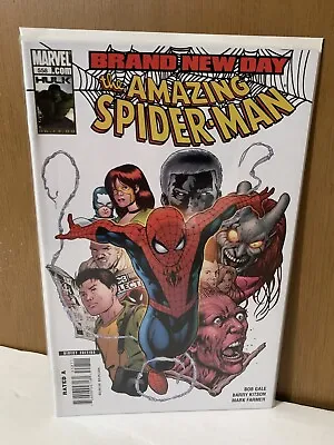 Buy Amazing Spider-Man 558 🔥2008 BRAND NEW DAY🔥MENACE App🔥Comics🔥NM • 6.32£