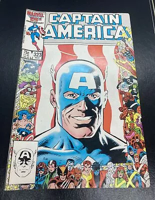 Buy Captain America #323 1st John Walker! Marvel 1986 VG- • 20.07£