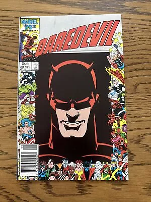 Buy Daredevil #236 (Marvel 1986) 25th Anniversary Cover! Newsstand VF • 11.45£