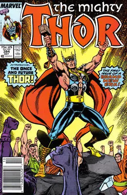 Buy Thor (1962) # 384 Newsstand (7.0-FVF) 1st Appearance Dargo 1987 • 9.45£