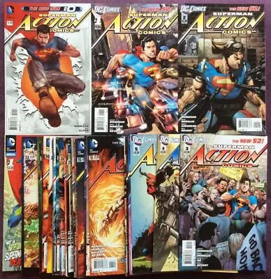 Buy Action Comics #0 To #33 + Annual #1. DC 2011. 35 X Comics • 79£