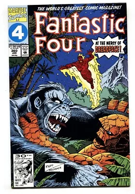 Buy Fantastic Four #360-1991-comic Book-Death Of DREADFACE • 18.14£