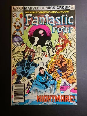 Buy Fantastic Four 248,  1st (full) Dr Doom (Kristoff Venard), Newsstand! • 8£