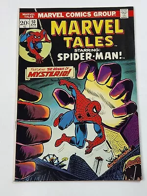 Buy Marvel Tales 50 Stan Lee John Romita Sr. Reprints ASM 67 Last 20 Cent Cover 1974 • 11.12£