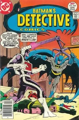 Buy DC Comics Detective Comics Vol 1 #468 1977 5.0 VG/FN • 18.61£