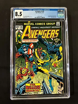 Buy Avengers #144 CGC 8.5 (1976) - 1st App Hellcat (Patsy Walker) • 112.59£