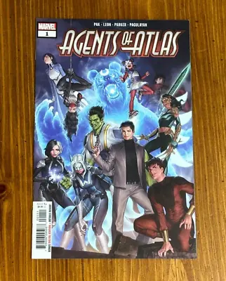 Buy Agents Of Atlas #1 Shang Chi 1st Appearance Isaac Keda (Marvel Comics, 2019) • 7.13£