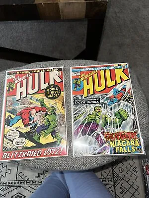 Buy The Incredible Hulk #155  1st App. Shaper Of Worlds - Marvel Comics 1972 VF • 47.32£