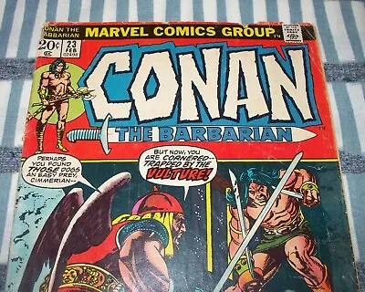Buy Conan The Barbarian #23 First Red Sonja App. From Feb. 1973 In G/VG Condition • 80.24£