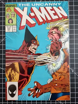 Buy Uncanny X-Men #222 NM Marvel Comics Wolverine VS Sabretooth! Key • 6.43£