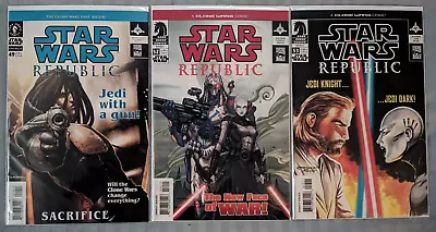 Buy Star Wars Republic #s 49, 52 & 53 Dark Horse Comic 2003 1st Cover Asajj Ventress • 43.81£
