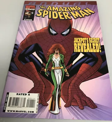 Buy THE AMAZING SPIDER-MAN #35/1 ANNUAL (9.0-9.2) JACKPOT SECRET REVEALED!/Marvel  • 10.43£