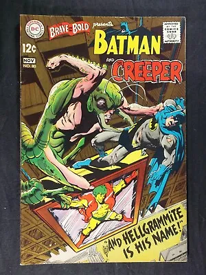 Buy The Brave And The Bold #80 VF 7.5, Neal Adams Art Batman Vintage DC 1968 • 102.49£