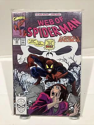 Buy Web Of Spider-Man #63 (Marvel Comic Mister Fear Appearance) • 3.38£