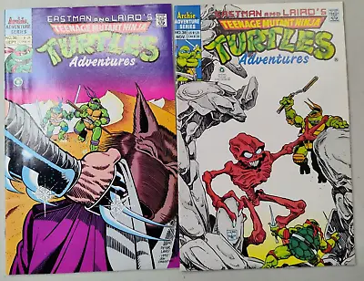 Buy Teenage Mutant Ninja Turtles #36,38 Archie Adventures 1992 Comic Books • 19.76£