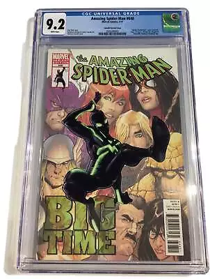 Buy AMAZING SPIDER-MAN 648 - Casselli Variant Stealth Suit Cover - CGC 9.2 • 67.72£