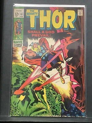 Buy Mighty Thor - #161 - Galactus Vs Ego - Marvel - 1969 - VG/FN • 30.38£