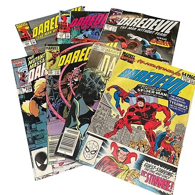 Buy Lot 6 Copper Age Daredevil Comic Books 192 205 238 257 277 285 & 1989 Annual • 23.78£