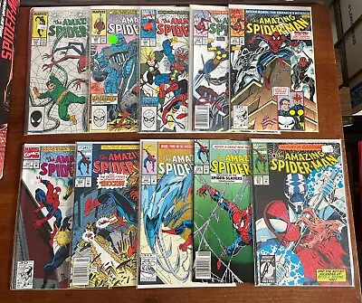 Buy (10)Amazing Spider-Man Comics~#s 296, 329, 340, 354, 356, 357, 364, 368,373,377 • 36.03£