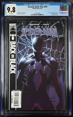 Buy Amazing Spider-man #539 Cgc 9.8, 2007, Return Of Black Costume, Kingpin • 87.15£