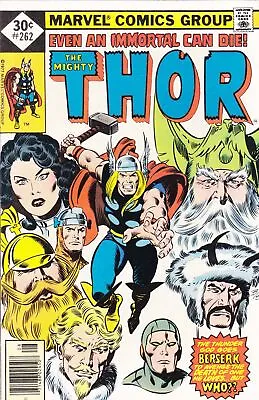 Buy Thor #262B VF; Marvel | Whitman Edition - We Combine Shipping • 6.92£