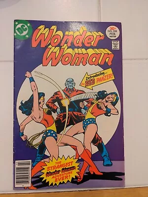 Buy WONDER WOMAN #228 1976-1st Appearance RED PANZER DC Comics VF- Newsstand Copy • 14.25£