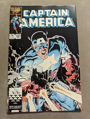 Buy Captain America #321, Marvel Comics, 1986, 1st U.L.T.I.M.A.T.U.M FREE UK POSTAGE • 10.99£