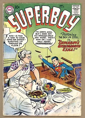 Buy Superboy 59 GOOD 1st Luthor In This Title! (appears As Amazing Man) 1957 DC U664 • 24.44£