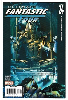 Buy Ultimate Fantastic Four #24 - Marvel 2004 - Cover By Greg Land [Ft Namor] • 5.99£