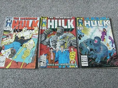 Buy The Incredible Hulk Vol 1 #338,346,348 • 12£