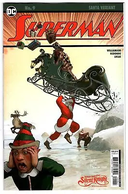 Buy Superman #9 Santa Variant Michael Janin Card Stock Action Comics #1 Homage Dc • 4.01£