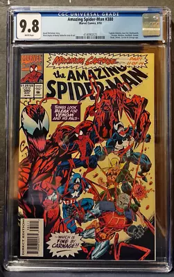 Buy Amazing Spider-Man 380 CGC  9.8 NM/M   W/Pages  N/CASE • 95.93£