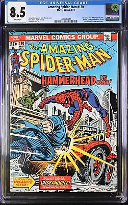 Buy Amazing Spider-Man #130 - Marvel Comics 1974 CGC 8.5 1st Appearance Of The Spide • 63.25£