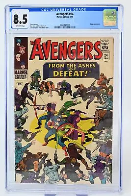 Buy The Avengers #24 CGC 8.5 / 1966 - Marvel Comics • 143.96£