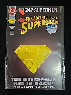 Buy The Adventures Of Superman #501: When He Was A Boy (Reign Of The Supermen - DC C • 3.60£