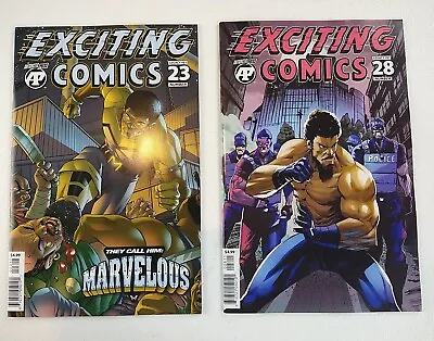 Buy Exciting Comics #23 28 (2022 Antarctic Press) NM Comics Lot, Call Him Marvelous • 7.88£