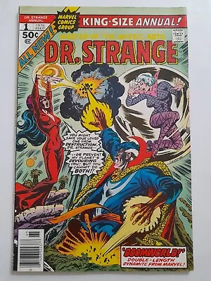 Buy Dr Strange Annual #1 Dec 1976 FINE+ 6.5 1st King-Size Annual Feat Dr Strange • 16.99£