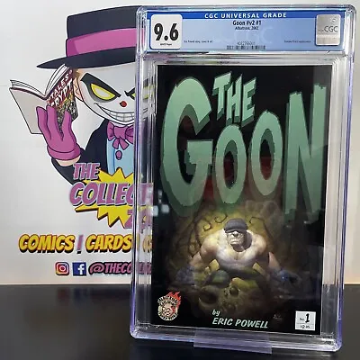 Buy The Goon #1 Cgc 9.6 Eric Powell Original Story Cover & Art Albatross 2002 • 118.59£