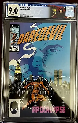 Buy Daredevil #227 CGC 9.0, Born Again Story, Custom Label • 60.32£