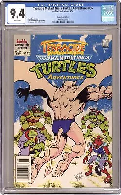 Buy Teenage Mutant Ninja Turtles Adventures #56 CGC 9.4 1994 4207830006 • 92.49£
