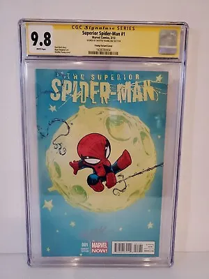 Buy Superior Spider-Man #1 CGC 9.8 Skottie Young Variant Cover • 959.42£