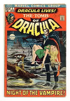 Buy Tomb Of Dracula #1 GD+ 2.5 1972 1st App. Dracula In A Marvel Comic • 140.75£