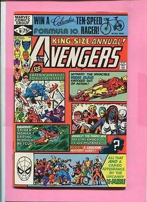 Buy The Avengers King Size Annual # 10 -1st Rogue & Madelyne Pryor- Key- Cents -1981 • 149.99£