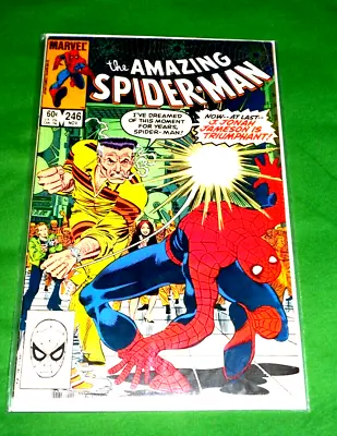 Buy Amazing _spiderman_ 246# Jonah Jameson _is _triumphant_ Great Copy Only £14.95 • 17.95£