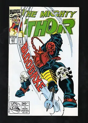 Buy The Mighty Thor #451 VF/NM Homage Marvel 1992 • 2.20£