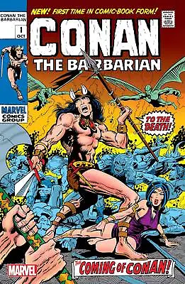 Buy CONAN THE BARBARIAN #1 FACSIMILE EDITION New Bagged & Boarded Marvel Comics 2022 • 12.99£